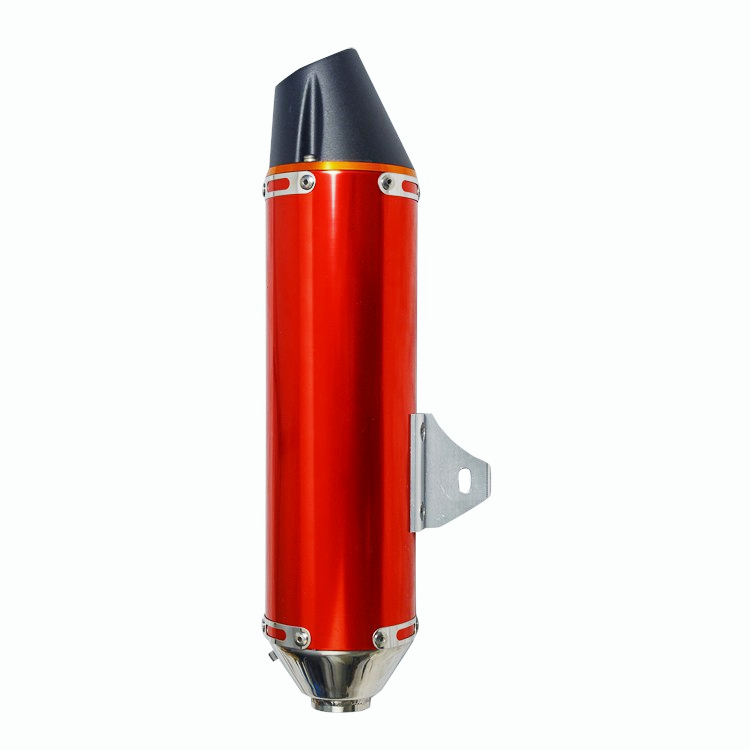 For Honda Crf150f Crf 230f Aluminum Exhaust Muffler Spark Arrestor 03-16 Red