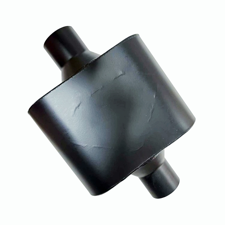 2.25"Center Inlet/ Outlet Stainless Steel Chambered Muffler Silencer 13" Overall