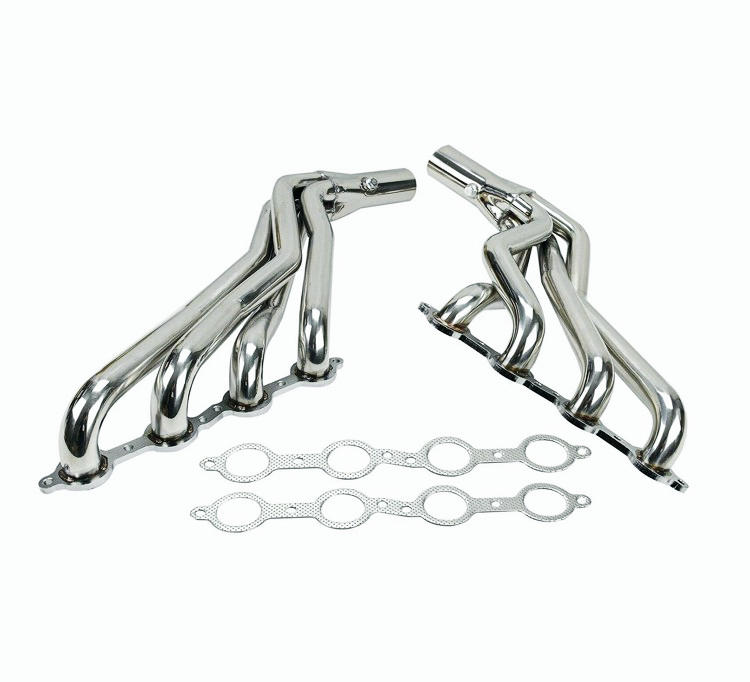 Chevy GMC 07-14 4.8L 5.3L 6.0L Long Tube Stainless Steel Headers w/ Gaskets.