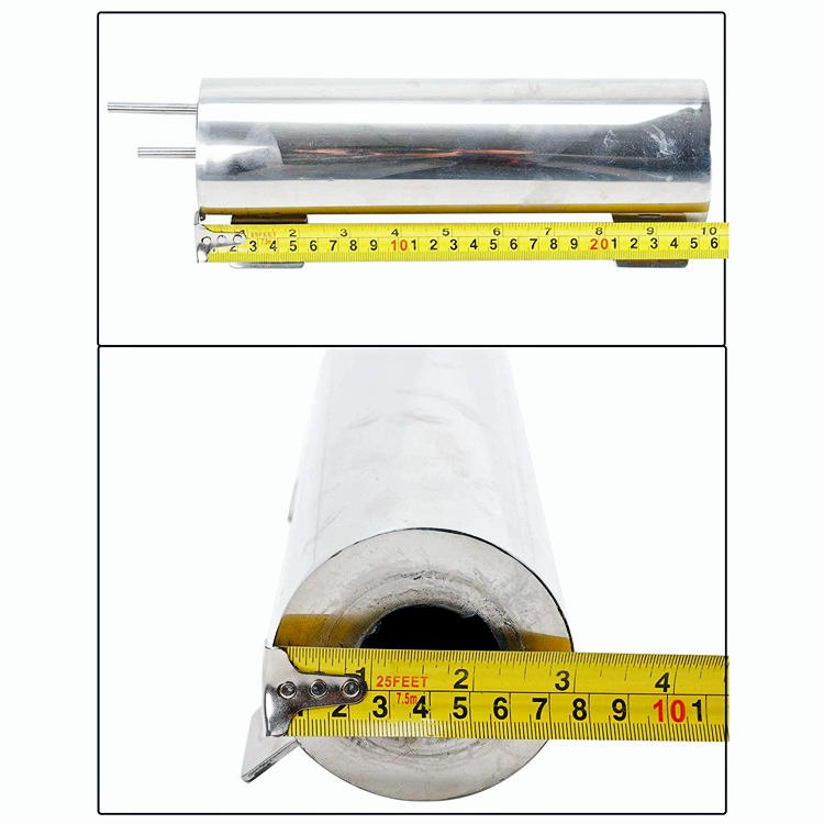 3" x 10" 32 OZ Polished Stainless Steel Radiator Overflow Tank Catch Can