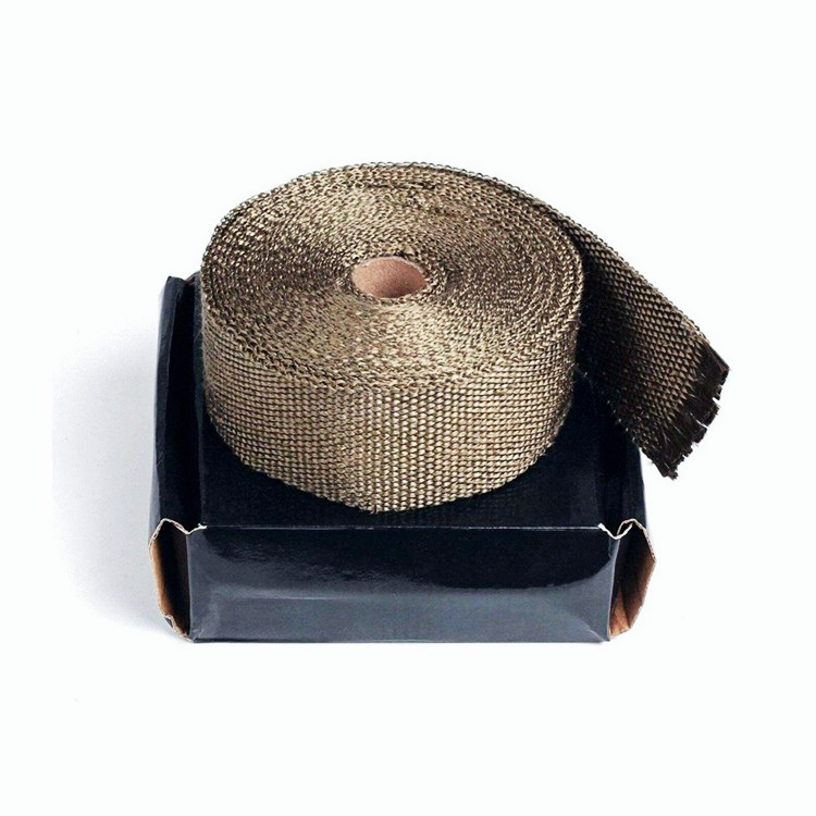 Manifold Header Exhaust Thermal Heat Tape Wrap Roll , heat insulating wrap