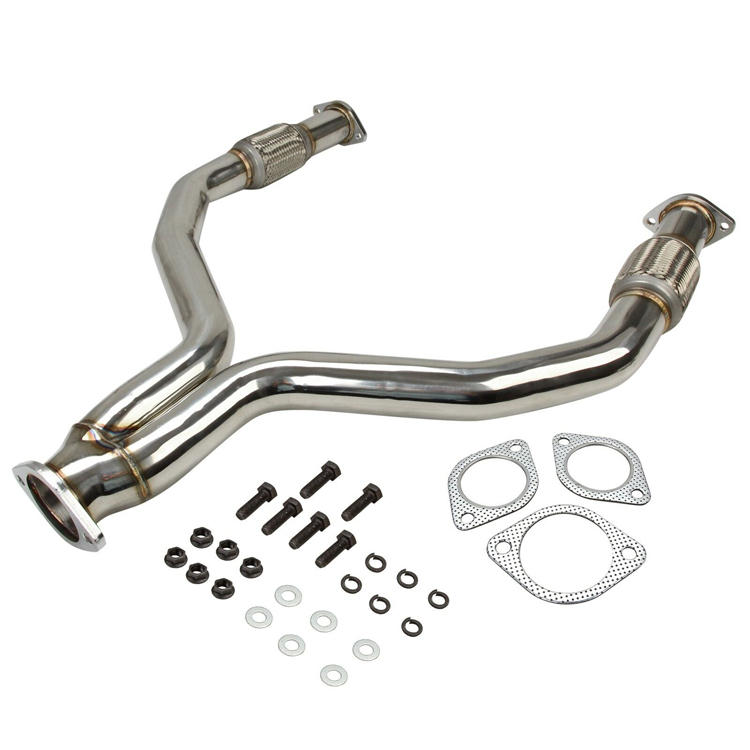 For 370z z34/g37 v36 Vq37vhr 08-16 Stainless Racing x/y-Pipe/Downpipe Exhaust