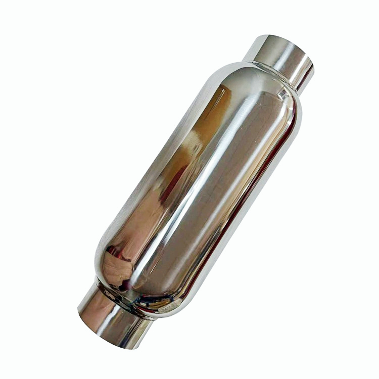 2.5" Inlet/Outlet Performance Diesel Muffler Exhaust / Resonator 12inch Overall