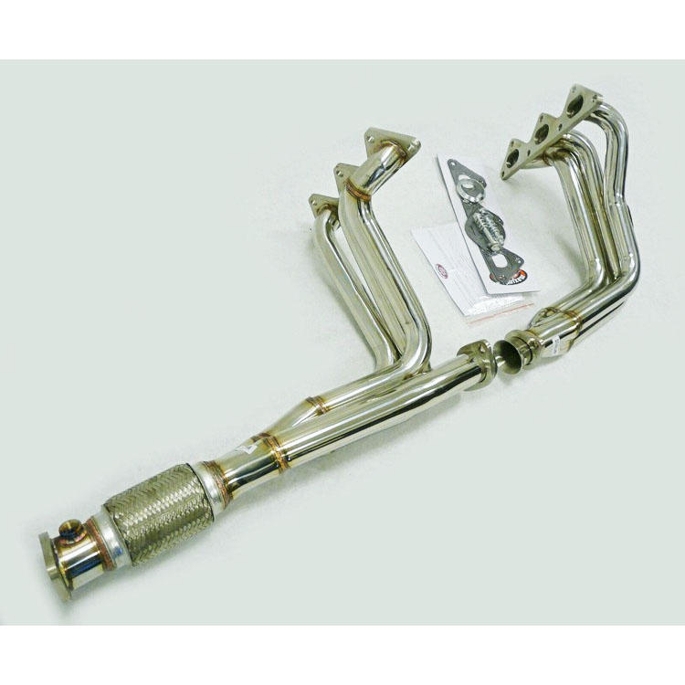Maximizer Steel Exhaust Header 91-99 Mitsubishi 3000GT Stealth DOHC V6