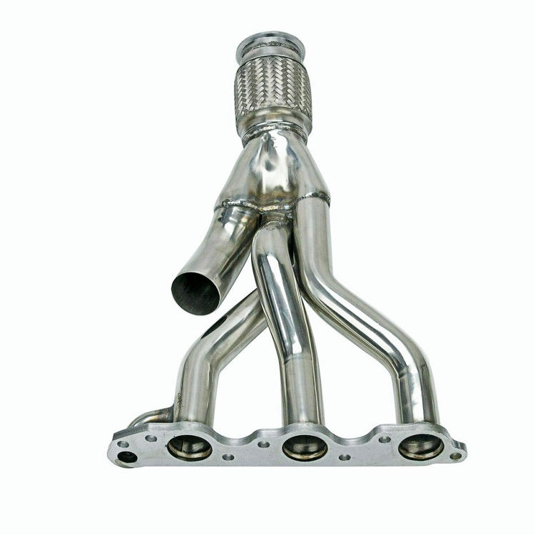 Jeep Wrangler TJ 1997-1999 2.5L L4 Stainless Manifold Header w/ Downpipe