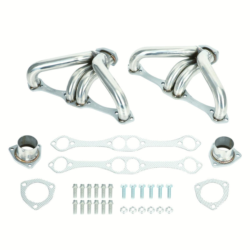 Exhaust 1 5/8" Tight Tuck Street Rod Header for Small Block Chevrolet Chevy SBC