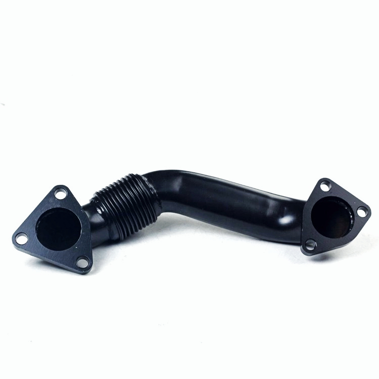 For LB7 LLY LBZ LMM LML 6.6L Duramax Bolt On Passenger Side Up-Pipe w/ Gaskets