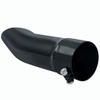 3" Inlet/Outlet 12" Long Turn Down Exhaust Tip Bolt On Tail Pipe Stainless Steel