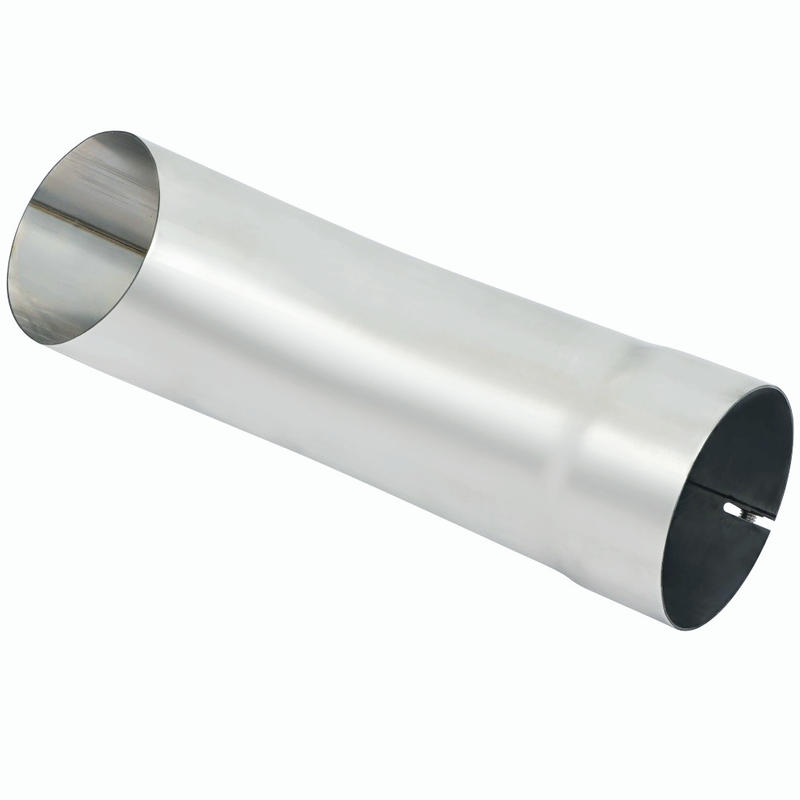 Stainless Steel Turn Down Exhaust Tip Tailpipe Bolt On 4" Inlet /Outlet 15" Long