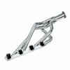 Headers, Block Hugger, Steel, Natural, Street Rod with Chevy, 396, 402, 427, 454, Pair 