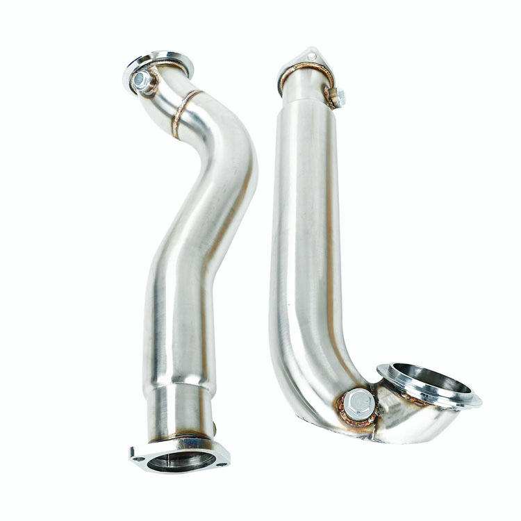 3" Exhaust Downpipes For BMW N54 E60 535i 535xi 3.0L 2008-2010 Stainless Steel
