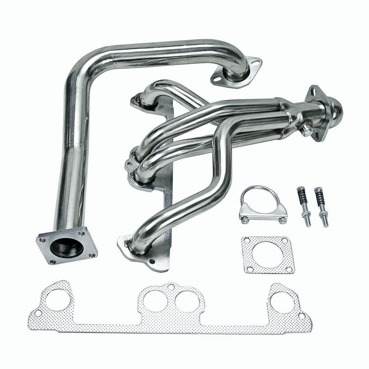 Jeep Wrangler YJ 1991-1995 2.5L L4 Stainless Manifold Header w/ Downpipe