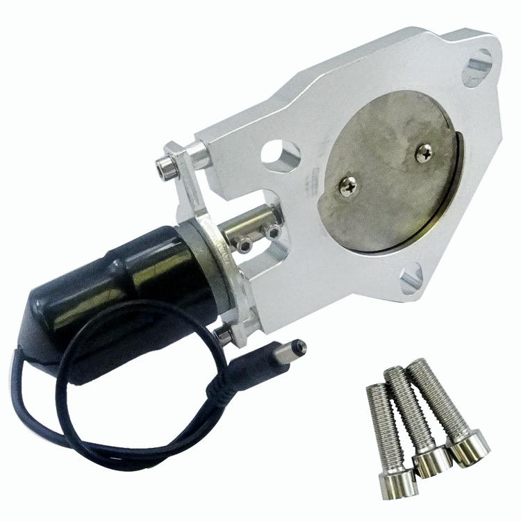 2.5" 63mm E-Cut Out Valve Electric Exhaust Catback Downpipe Cutout System Motor