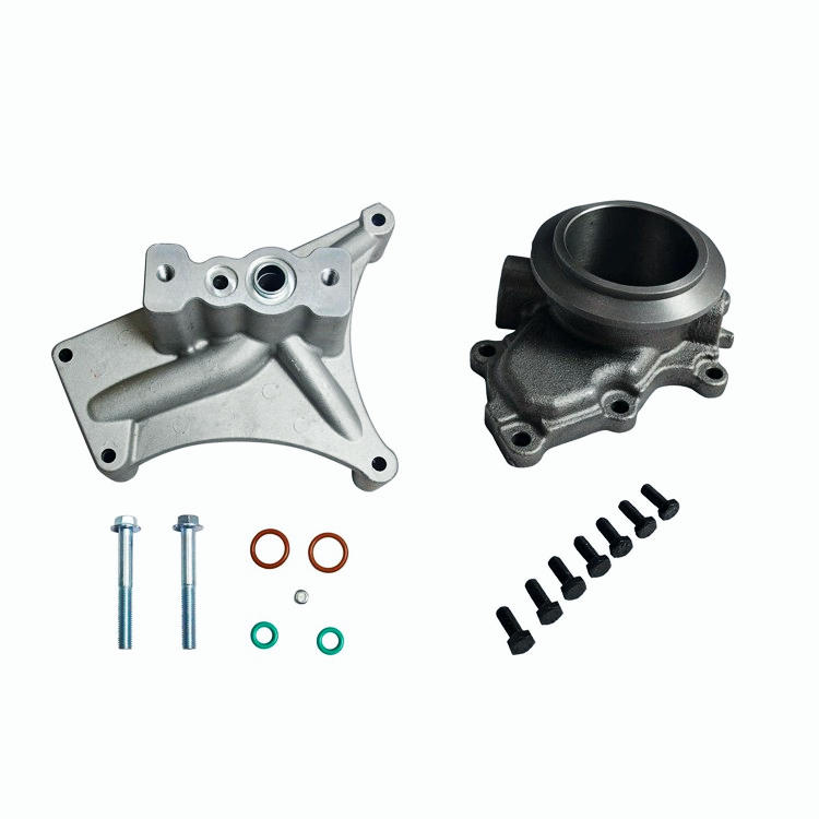 GTP38 Turbo Flow Non-EBPV Exhaust Outlet Cover Plate For FORD Powerstroke 7.3L