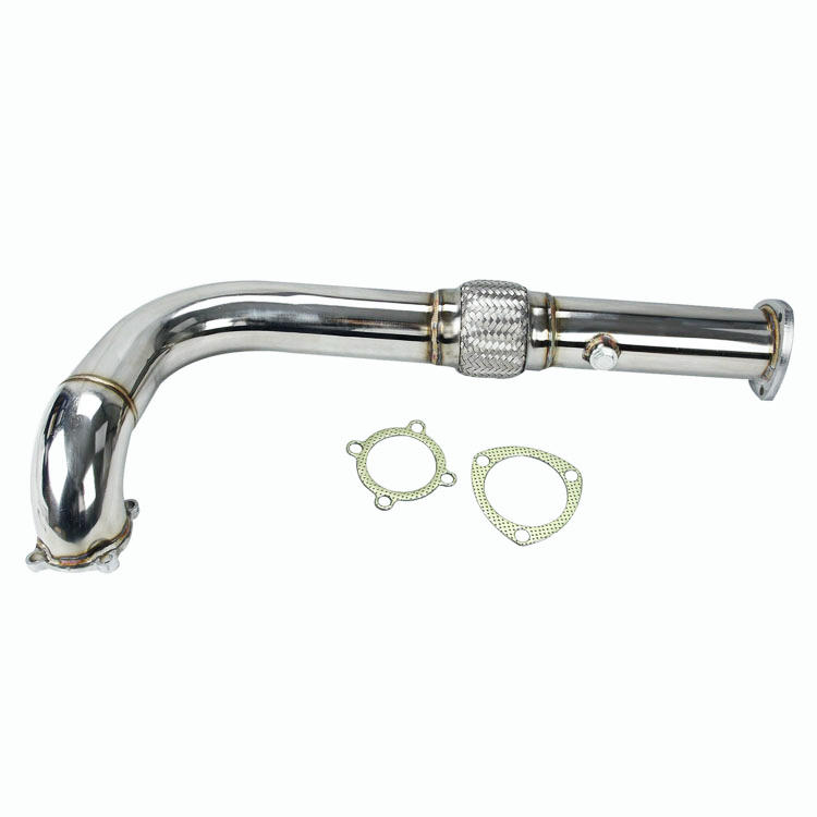 Ford Gt35/Gt35r Stainless Steel 3" Turbo Downpipe Down Pipe Exhaust t3 4-Bolt+Flex