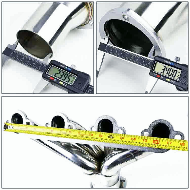 Ford Big Block 429 460 7.0L 7.5L Stainless Shorty Hugger Exhaust Headers