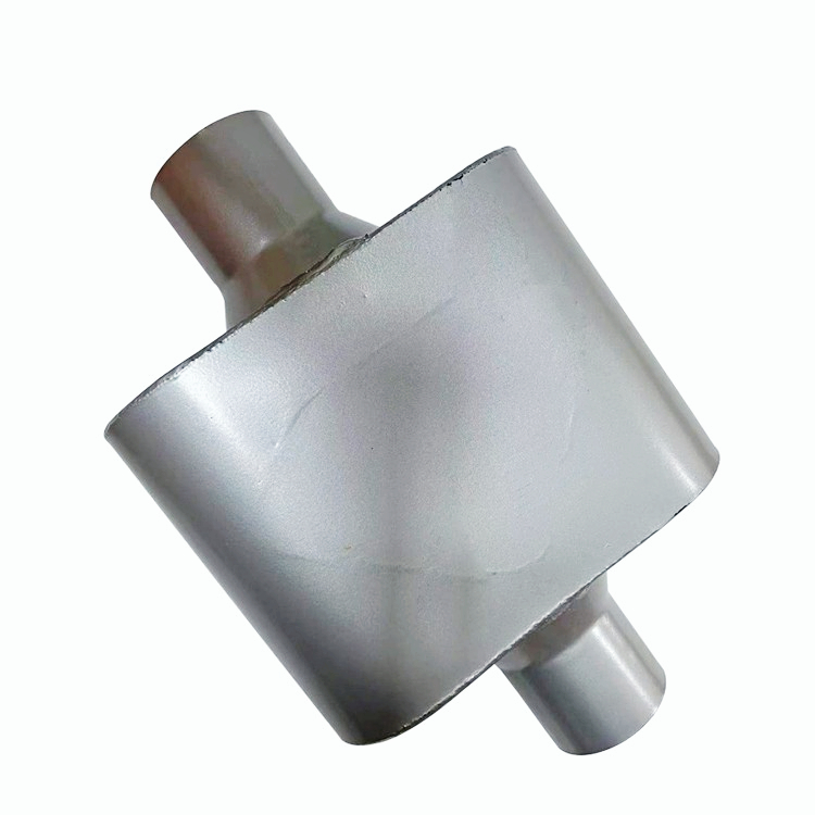 Single Chamber Performance Race Muffler 2.5" Inlet/Outlet Center V425109 842515