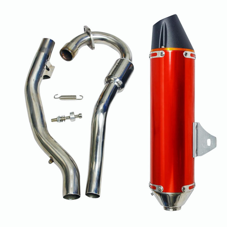 For Honda Crf150f Crf 230f Aluminum Exhaust Muffler Spark Arrestor 03-16 Red